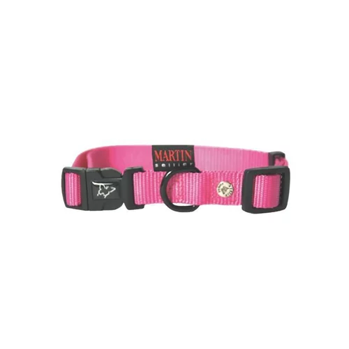 Bien pour le jardin：Collier chien réglable 16mm / 30-45cm rose
