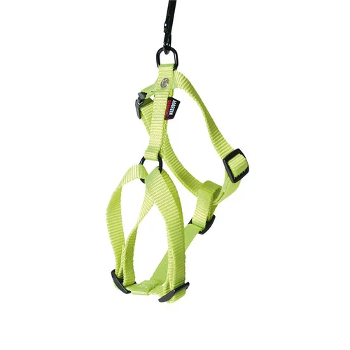 Simple au jardin：Harnais Confort vert citron pour chien - 1,6x35/50 cm