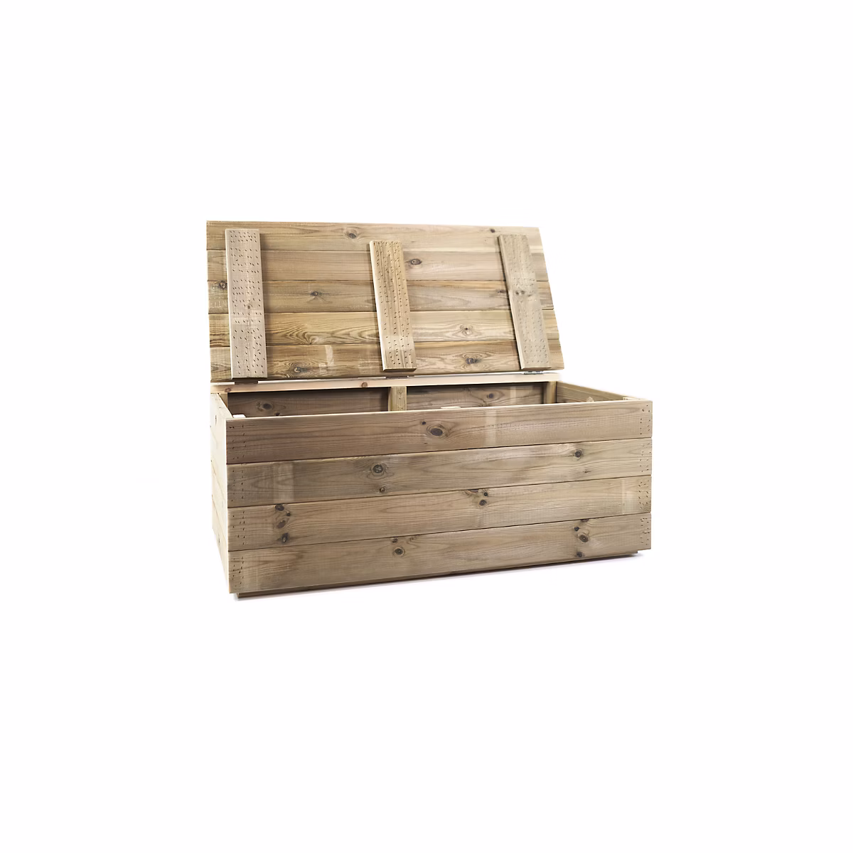 Coffre en Bois Tanoa Traité VidaHuerto 80 × 40 × 40 cm