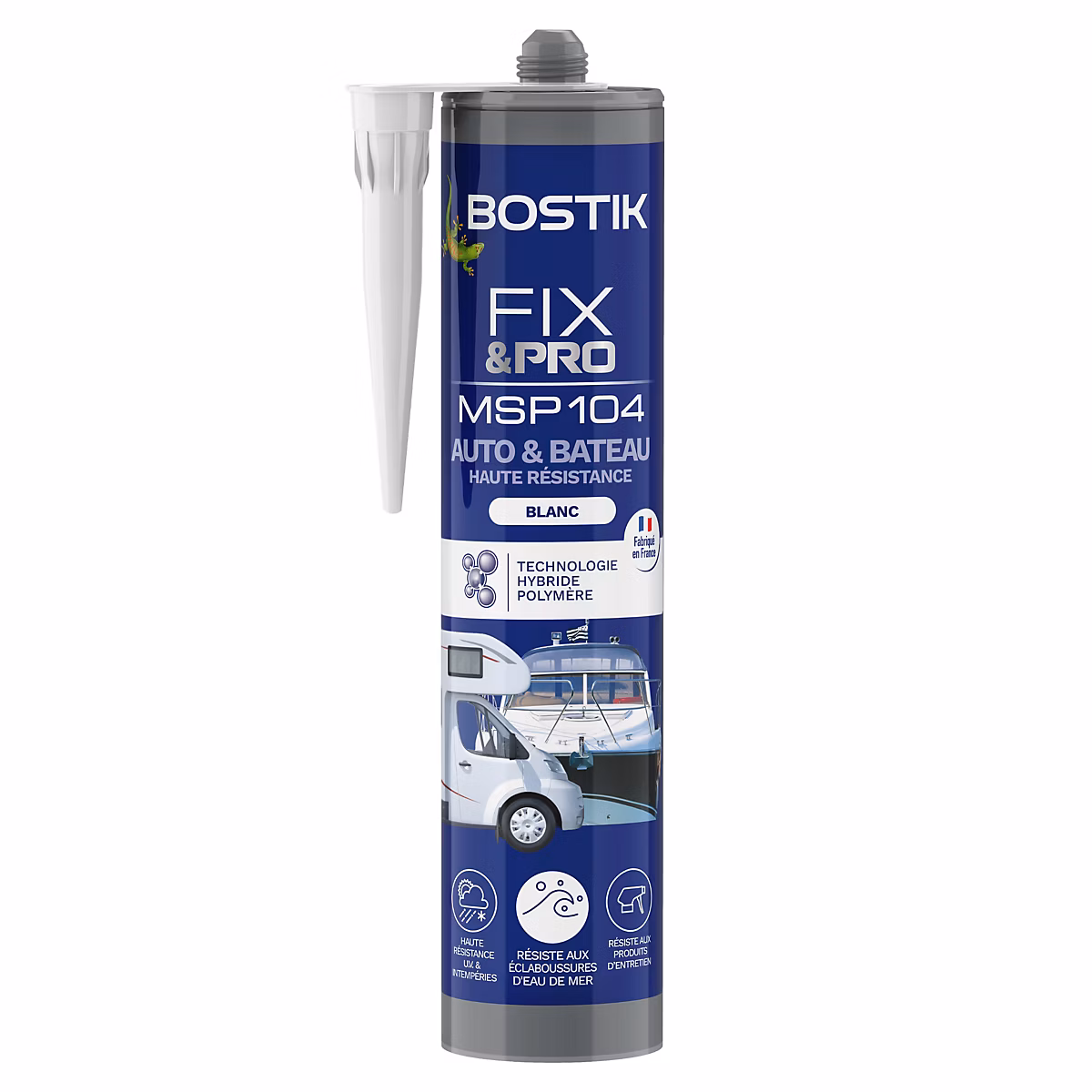 Mastic – colle Bostik FIX&PRO MSP 104 auto/bateau