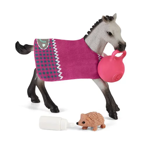 Loisirs jardin:Poulain joueur Schleich Horse Club - 13.6 cm