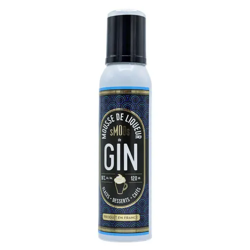 Choix malin：Mousse de liqueur de gin Smoos - 120 ml