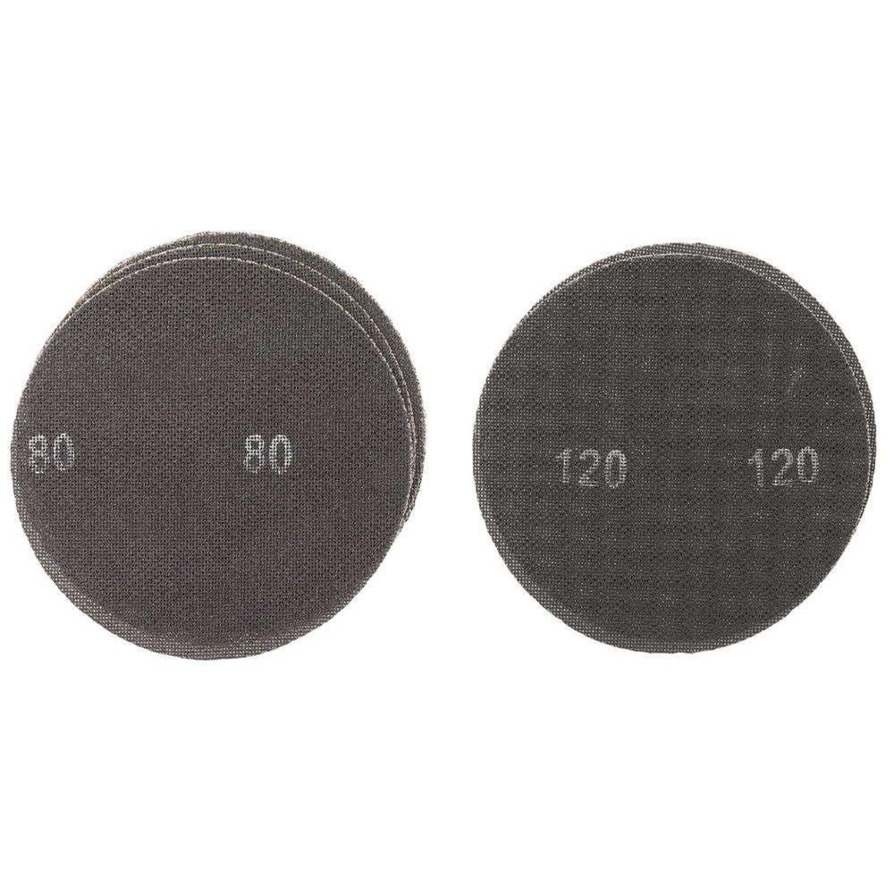 KWB Jeu de 5 abrasifs pour ponceuse murale 225 mm, P80 et P120