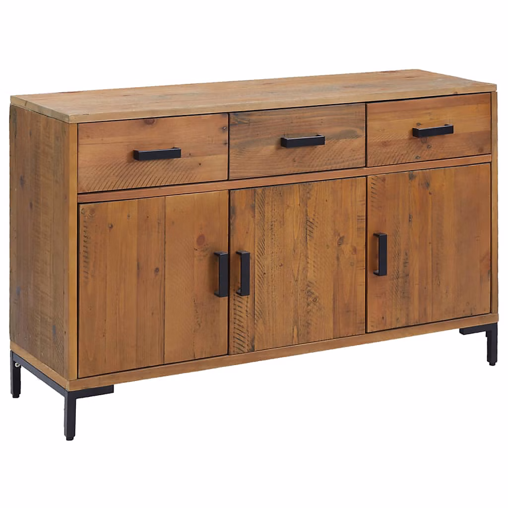 Buffet Marron 110 × 35 × 70 cm Bois de pin massif vidaXL