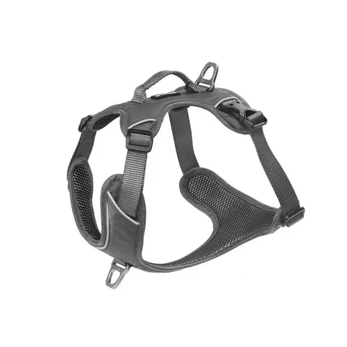Pour mieux équiper votre jardin:Harnais Momentum Taille 5 Circonférence cage thoracique 80-106cm Gris