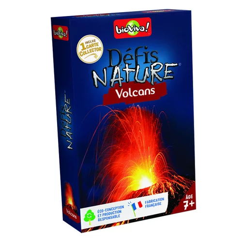 À découvrir au jardin：Défis Nature – Volcans