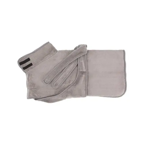 Pour un jardin plus agréable：Manteau ultra absorbant pour chien coloris gris Scruffs Noodle - Taille M
