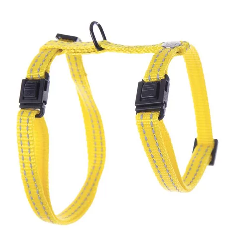 Essentiel jardin：Harnais Flash pour chat coloris jaune