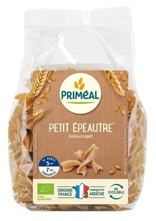 Pour vos envies d’extérieur：Tortils petit épeautre PRIMEAL 250 g