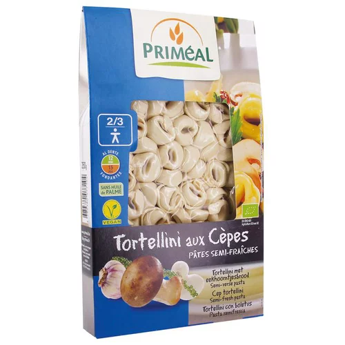 Utile dehors：Tortellini cèpes 250 g PRIMEAL