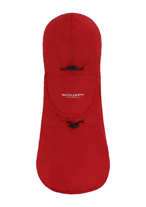 Pour compléter votre espace extérieur：Imperméable pour chien coloris rouge pliable Wouapy Essentiel - taille 30
