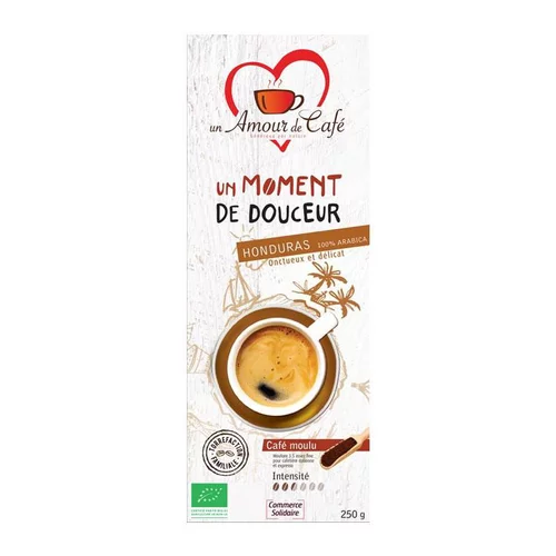 L’allié de vos extérieurs：Café bio moment harmonieux 1/3 Honduras 1/3 Pérou 1/3 Mexiqu 250 g