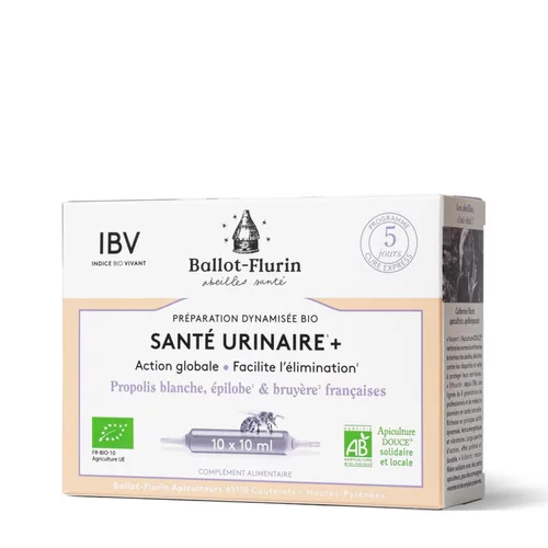 Extérieur sélection:Préparation dynamisée Santé Urinaire + Ballot-Flurin - Boite de 10 x 10 ml