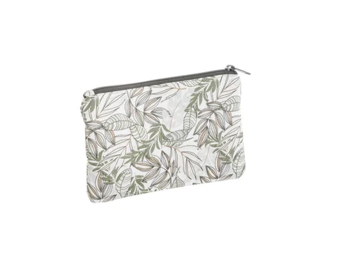 Sélection pour votre jardin:Pochette en tissu à motifs marron et gris Safeco Wanda - 20 x 12 cm