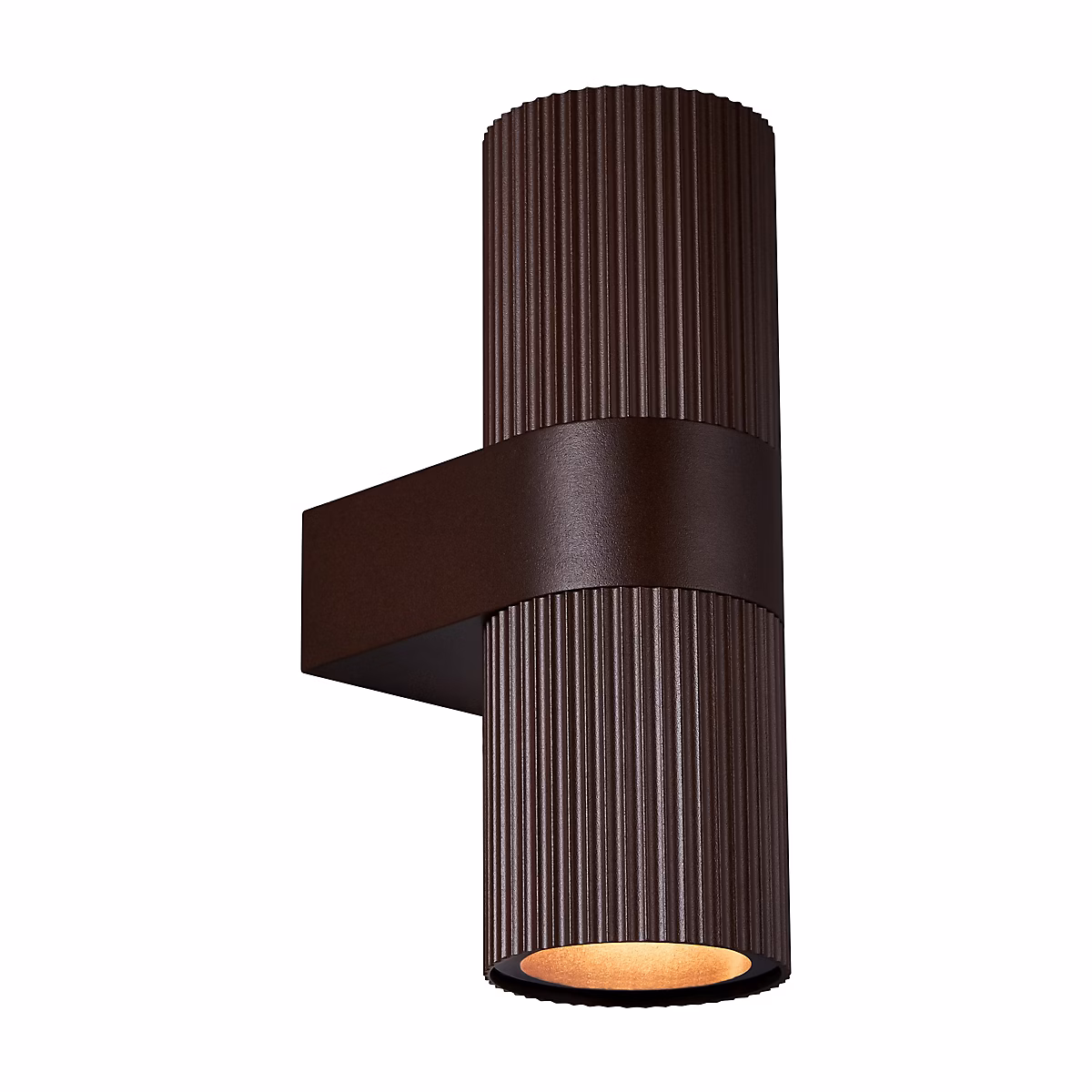 Applique murale KYKLOP Ripple Aluminium Couleur rouille – H.25.4, IP54, GU10 /Nordlux Extérieur