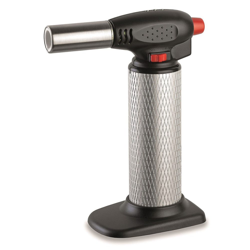 Chalumeau de cuisine Professionnel à gaz Torche gaz rechargeable Utilisation 360 degrés Allumage piezo KEMPER – Réf. YEONEMULJ6950310635