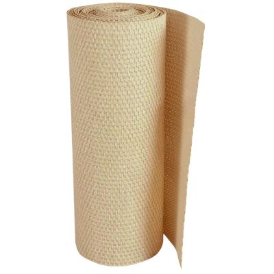 Brise-vue en résine tressée pour balcon et clôture coloris beige (1 x 5 m)