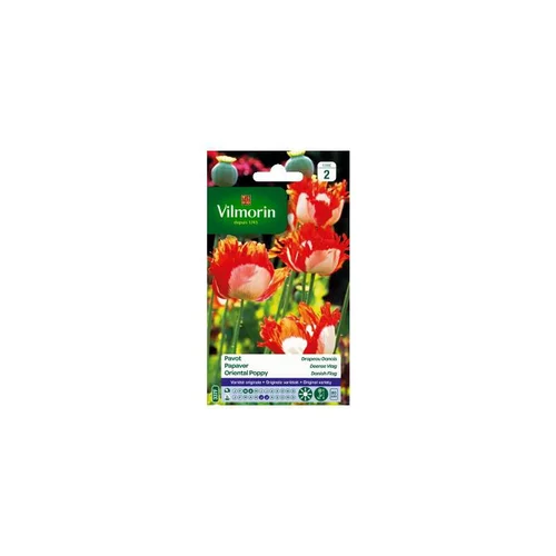 Solution pour le jardin：Graines de Pavot Drapeau danois Vilmorin graines d’exception - graines à semer