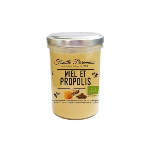 Le jardin au quotidien:Miel crémeux aux extraits de propolis bio - 250 g