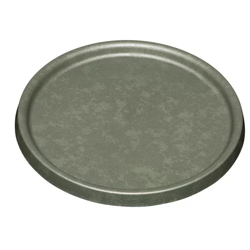 Indispensable au jardin:Soucoupe vert kaki pour pot Poetic Elément 25 - Ø 25,2 cm