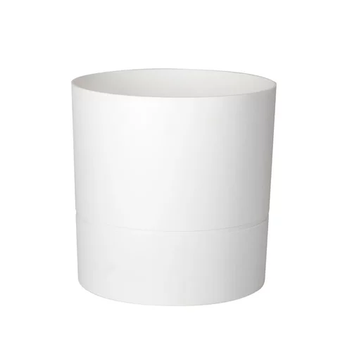 Jardin déco:Pot blanc ivoire Eda Aquaduo - Ø 28,5 x H 28,5 cm