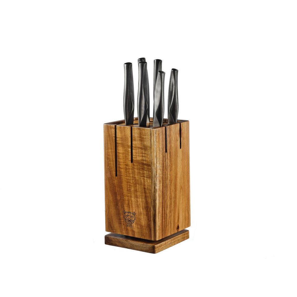 BJORN Bloc couteaux de cuisine larus skagen - 7 pièces