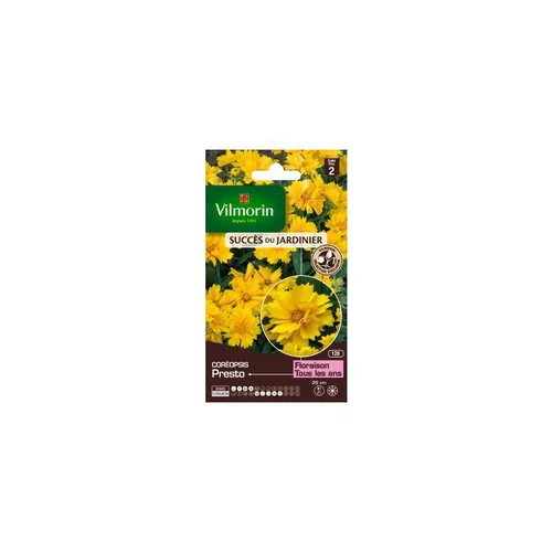 Un indispensable au jardin：Graines de Coreopsis Presto Vilmorin graines d’exception - graines à semer
