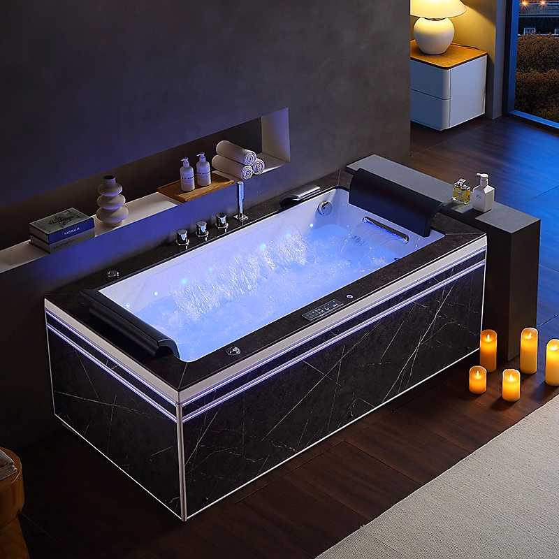 Baignoire balneo Thérapeutique ALTESS BLACK 170 2 places ARCHIPEL – 170x86