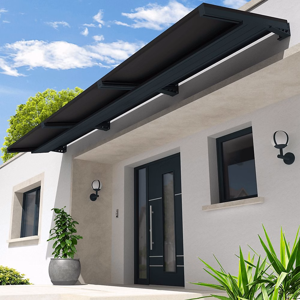Auvent solaire POWER Gris anthracite indépendant 2 panneaux – Réf. KZDJJZMDL4921345203