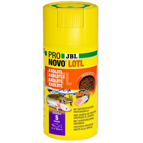 Moderne au jardin:Nourriture granulée - JBL ProNovo Lotl Grano S - Poids net 56g