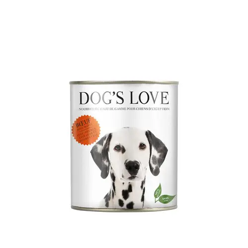 Jardin accessoire：Pâtée naturelle pour chien au bœuf - boite de 200 g