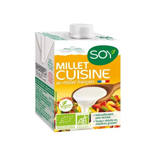 Solution extérieur:Millet Cuisine bio - 3 x 20 cl