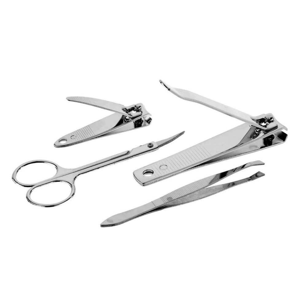 Body beauty Set manucure 4 pièces beauty 9cm argent & gris