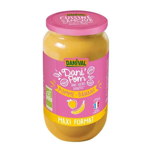 Jardin nature:Dani pom pommes banane bio Danival - 1,050 kg