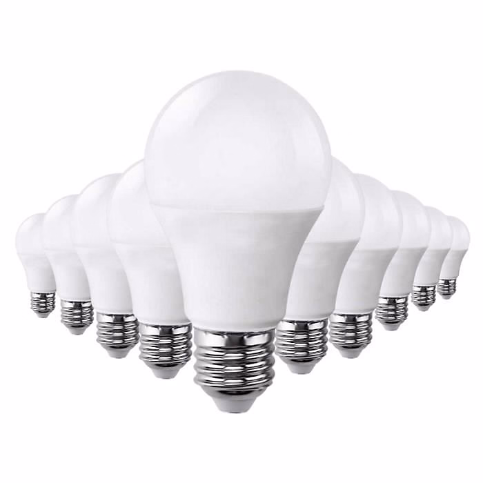 Ampoule LED – SILUMEN, E27 18W, Blanc Neutre, Pack de 10