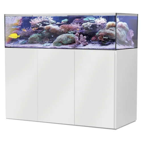 Essentiel pratique:Aquarium avec meuble blanc, AQUA MEDIC Armatus Lagoon - 355L