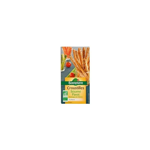 Pour vos envies de jardin:Croustilles aux graines Bonneterre bio 100 g