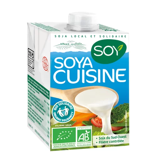 Choix extérieur：Crème de soja bio Biosoy Soya - 50 cl