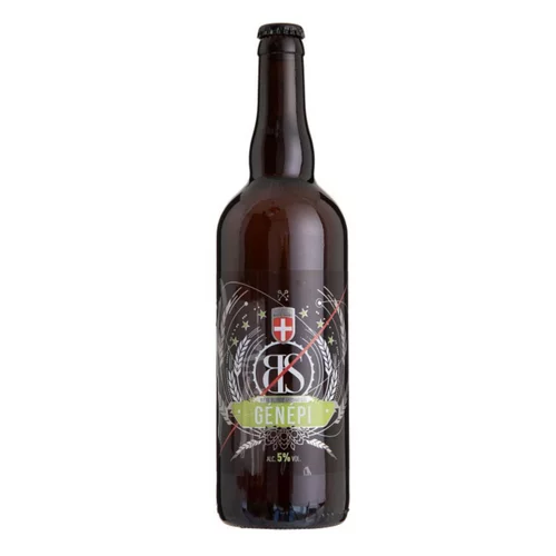 Jardin et déco：Bière BS bio au génépi Brasseurs Savoyards - 75 cl
