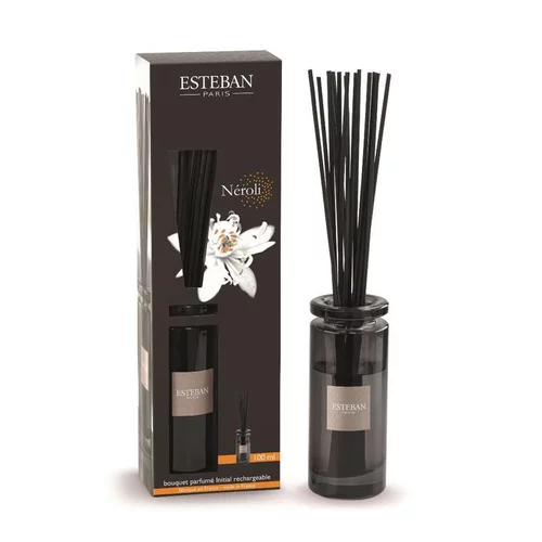 Pour plus de confort au jardin:Bouquet parfumé initial + recharge senteur néroli Esteban - 100 ml