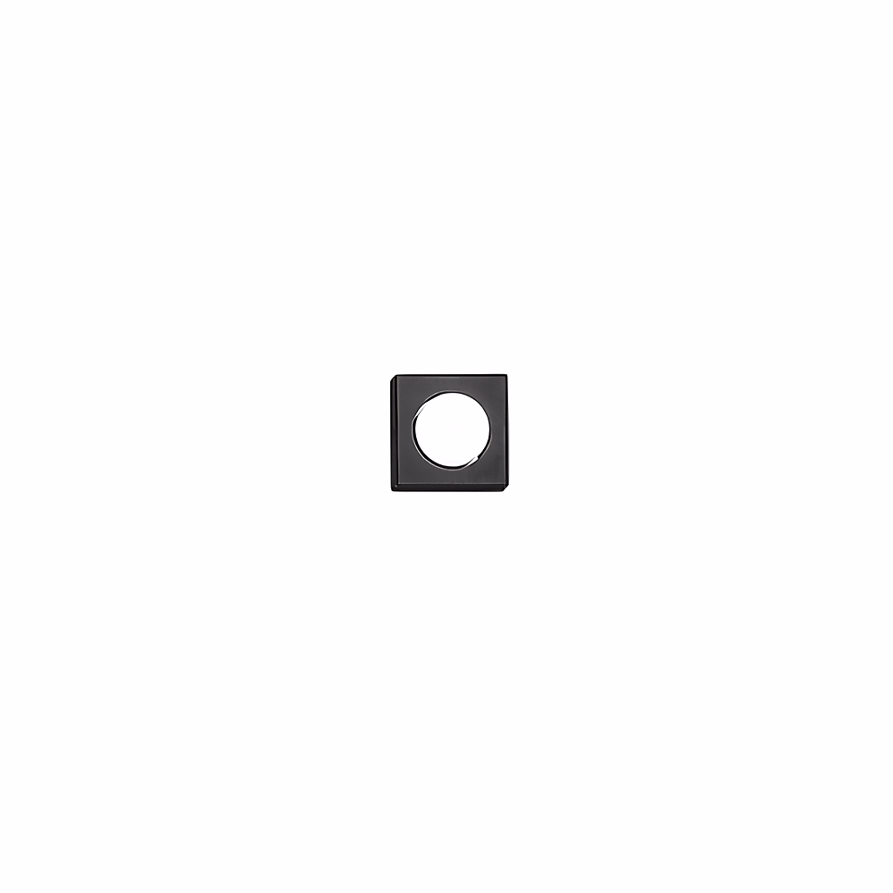 Bouton | Plafonnier Led Gx53 Max 15 W – Carré 11 – 5X11 – 5 Cm – Métal Peint – Ip20 – Perenz – Noir