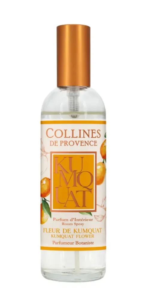 Jardin au naturel:Parfum d'intérieur senteur fleur de kumquat Collines de Provence - 100 ml