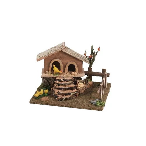 Qualité pour le jardin:Poulailler 18 x 15 x 20 cm