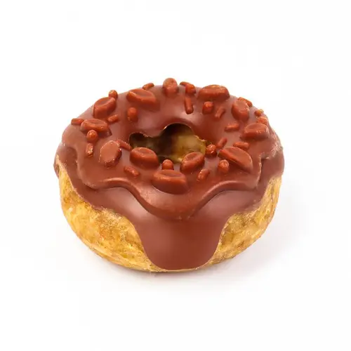 Votre allié au jardin：Friandise à mâcher pour chien en vrac donut au poulet et à la fraise Bubimex – Ø 7 cm – Prix à la pièce