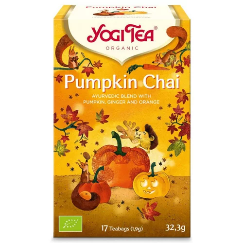 Idée jardin：Thé pumpkin chai bio Yogi Tea