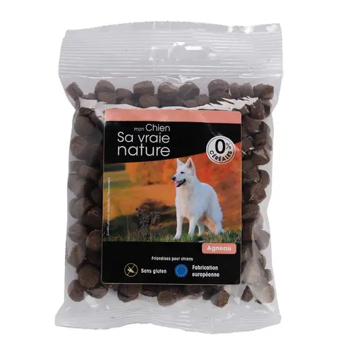 Loisirs au jardin:Friandises pour chien agneau Sa vraie nature - 150 g