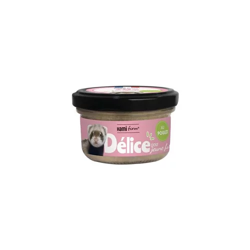 Jardin et confort:Délice Jeune Furet poulet - 80 g