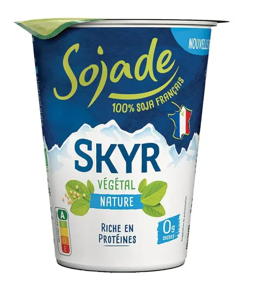 Jardin fonctionnel:Skyr végétal bio nature Sojade – 400 g