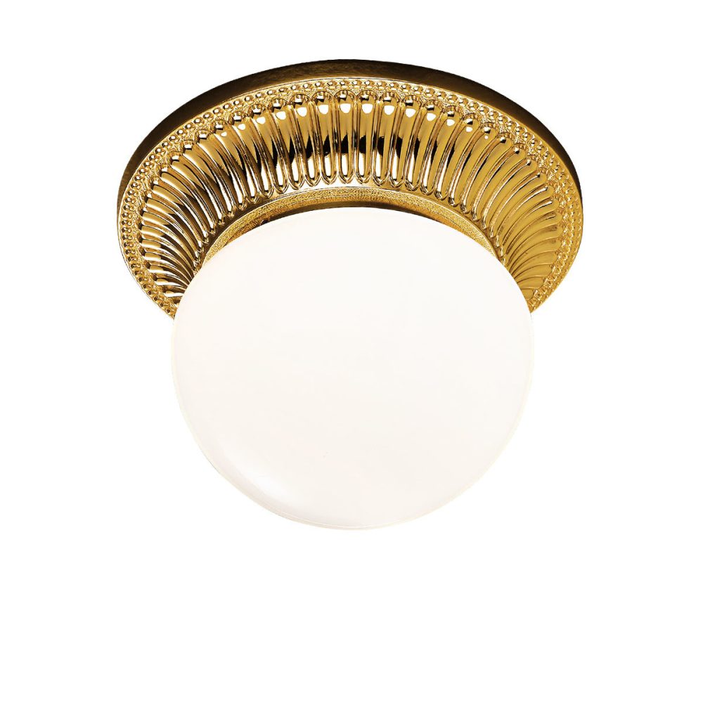 Kolarz MILORD Plafonnier Globe en Verre Or Français