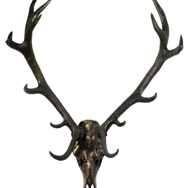 Tête de cerf en résine